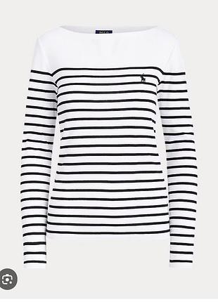 Лонгслив женский из коттона polo ralph lauren
