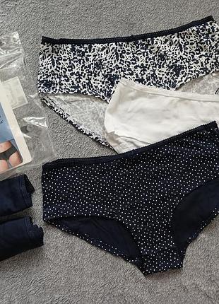 Набор женских трусиков marks &amp; spencer low rise shorts (5 шт.) р.97 12