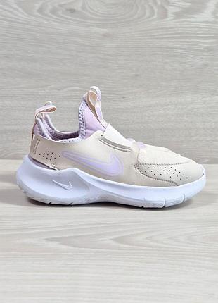 Спортивні кросівки без шнурівки для дівчинки nike flex runner 3 оригінал, розмір 31.5