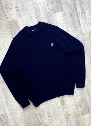 Щільний светр від fred perry крупної вʼязки