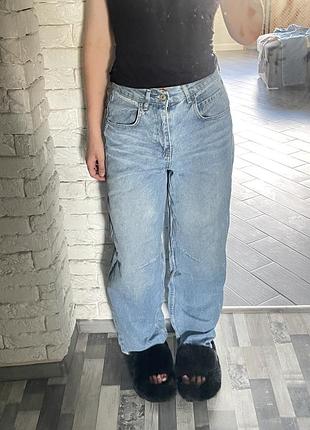 Блакитні джинси baggy