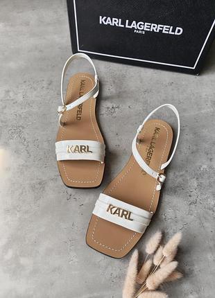 Босоніжки бренд karl lagerfeld. розмір us 9.5