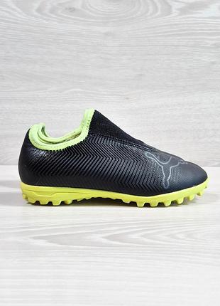 Дитячі футбольні сороконіжки без шнурівки puma оригінал, розмір 31 (копочки)