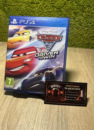 Гра cars 3: driven to win для ps4 «тачки 3» playstation 4