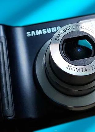 Цифровий ретро фотоапарат samsung s830 y2k + sd карта памяті 1 gb + data кабель