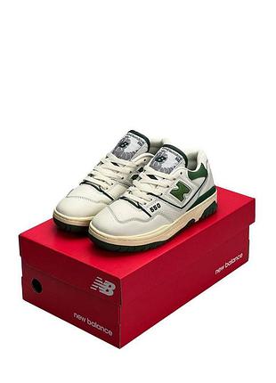 Жіночі кросівки new balance 550 green white summer