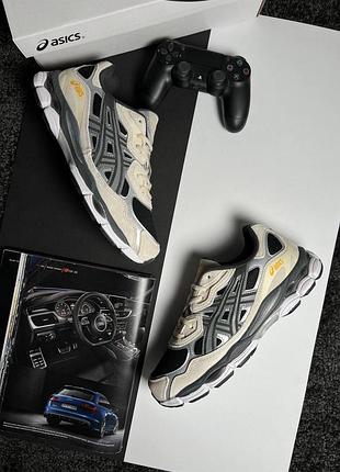 Чоловічі кросівки asics gel-nyc beige black