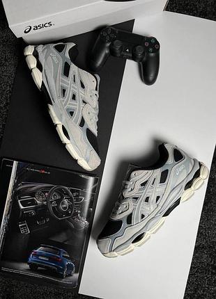 Чоловічі кросівки asics gel-nyc grey metallic black