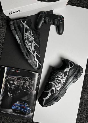 Чоловічі кросівки asics gel-nyc black metallic