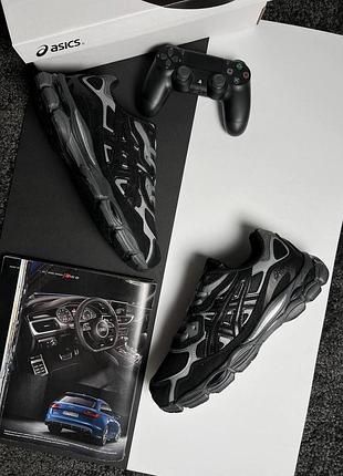 Чоловічі кросівки asics gel-nyc black grey metallic