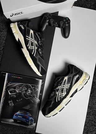 Чоловічі кросівки asics gel-nyc black white