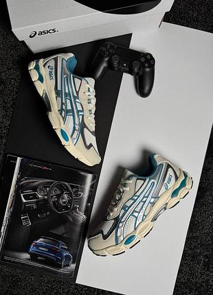 Чоловічі кросівки asics gel-nyc 2055 beige sky