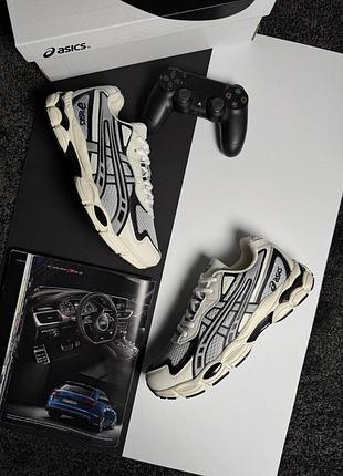 Чоловічі кросівки asics gel-nyc 2055 beige black