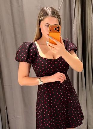 Новое льняное платье zara в размере м