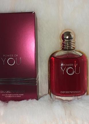 Power of you giorgio armani супер новинка парфум туалетна вода розпив відливант атомайзер 5 мл