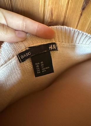 Джемпер h&m xs 3