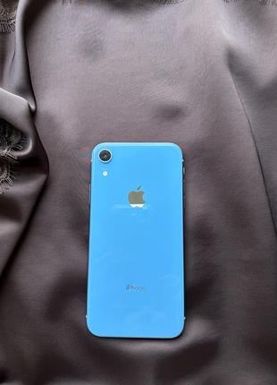 Iphone xr 128gb blue (без ремонтів / все працює / акб 82%