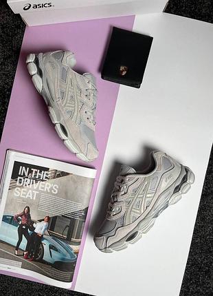 Жіночі кросівки asics gel-nyc grey