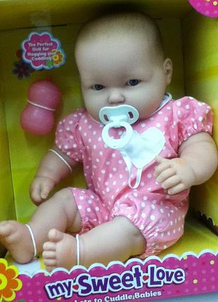 Куплю ляльку-пупса my sweet love / jc toys (lots to cuddle, 51 см)