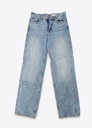 Стильные прямые джинсы zara. размер m. идеальное состояние