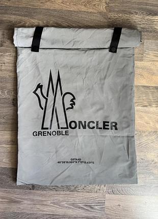 Світловідбиваючий рюкзак moncler туристичний для походу в гори дорожня сумка сіра світловідбиваюча