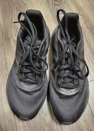 Кросівки чоловічі adidas runfalcon 3.0 чорні з текстильним верхом