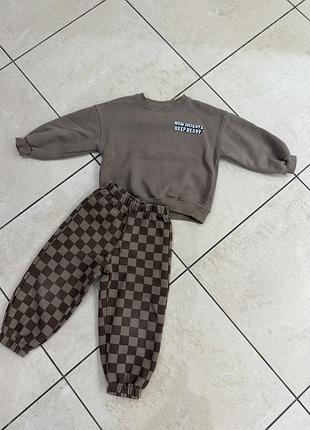 Костюм для хлопчика zara на флісі