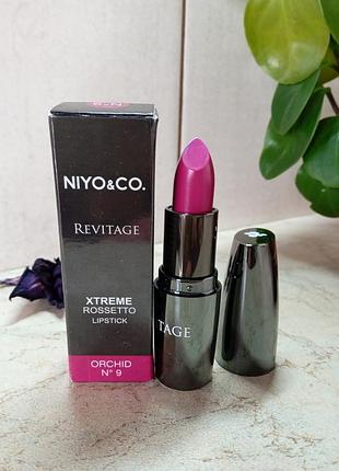 Итальянская губная помада, niyo&co, revitage xtreme, orchid