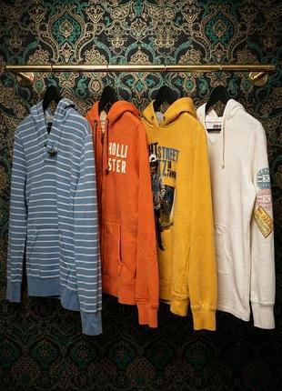 🧥 мужские и подростковые худи xs-m (hollister, cool club, chapter young и др) | лотом или искусственно