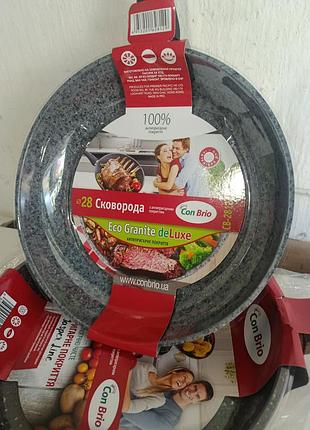 Сковорода с антипригаром гранит 
без крышки, 28 диамент, (цена 1000 грн если на карту)
