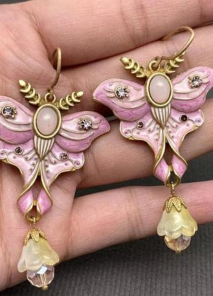 Элегантные серёжки 🦋 махаон, бабочка, прекрасная детализация, люкс качество