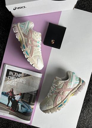Жіночі кросівки asics gel-kahana 8 s beige pink mint