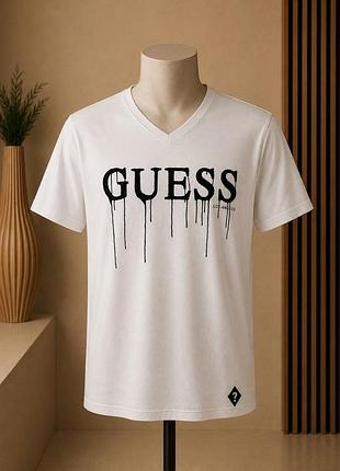 Guess overflow v-neck t-shirt