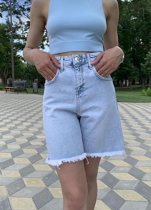 Шорти джинсові бермуди