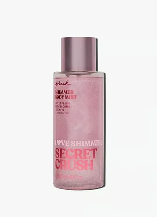 Secret crush shimmer mist парфюмированный спрей мост с шиммером victoria’s secret pink
