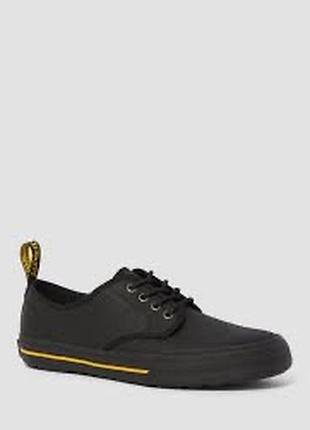 Класні шкіряні кеди dr. martens унісекс 6.5/7.5/40🤎🧡