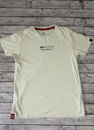 Продам чоловічу футболку alpha industries