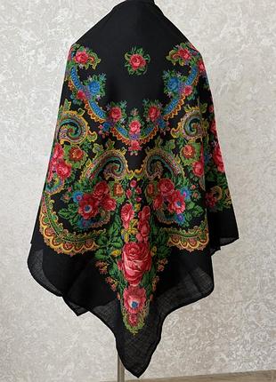 Нова шерстяна велика хустка