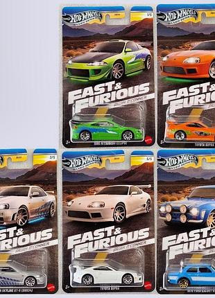 Набор моделей hot wheels fast and furious