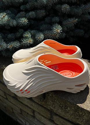 Крокси сабо унісекс echo wave clog vanila crocs crocs echo wave clog vanila