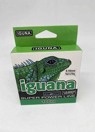 Лiска iguana 0,16мм 4,7кг 100м прозорий sm-y-18-016 тм prc