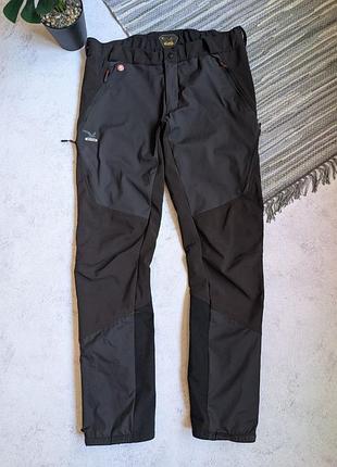 Треккинговые,тактические теплые брюки salewa goretex windstopper р.л-хл x mammut x salomon x patagonia