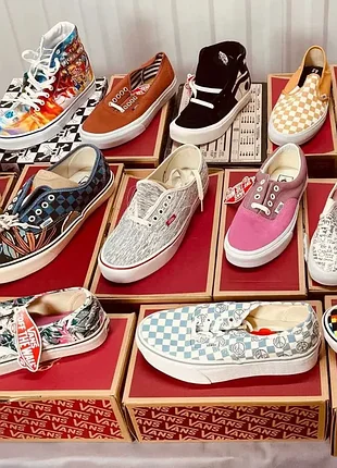 Кеди vans  сток брендового взуття оптом . прямі поставки .роздрібу немає