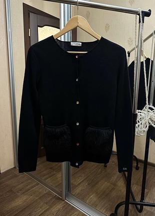 Джемпер з хутром sonia rukiel paris