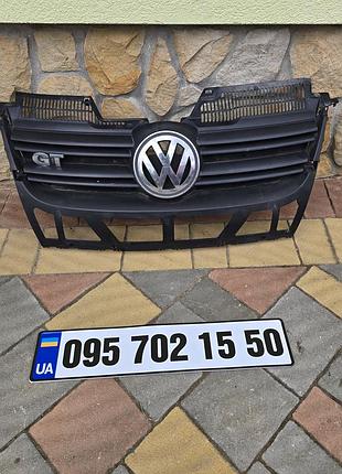 Решітка радіатора volkswagen golf 5, фольцваген гольф 5 1k5853651