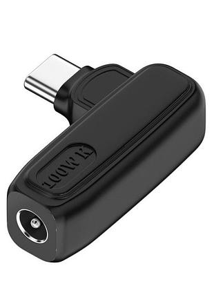 Адаптер с dc 4.0×1.7 на type-c 100w e-marke переходник преобразователь питания для зарядки ноутбука от поверб