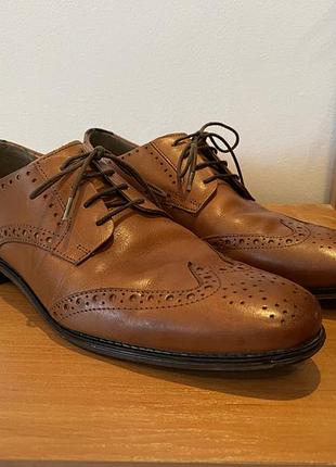 Чоловічі класичні туфлі river island leather