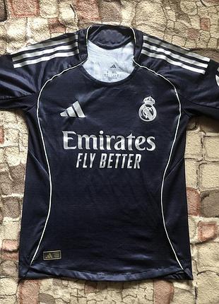 Футболка реал мадрид гостевая 25/26 винисиус джуниор jersey real madrid away kit 25/26 vini jr 7 джерси футбольная адидас найк пума зара спорт роналду