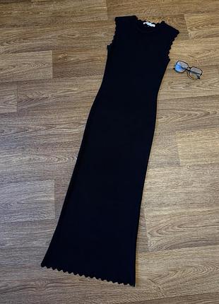 Сукня zara подовжена щільна вʼязка