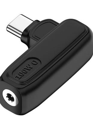 Адаптер с dc 2.5×0.7 на type-c 100w e-marke переходник преобразователь питания для зарядки ноутбука от поверба